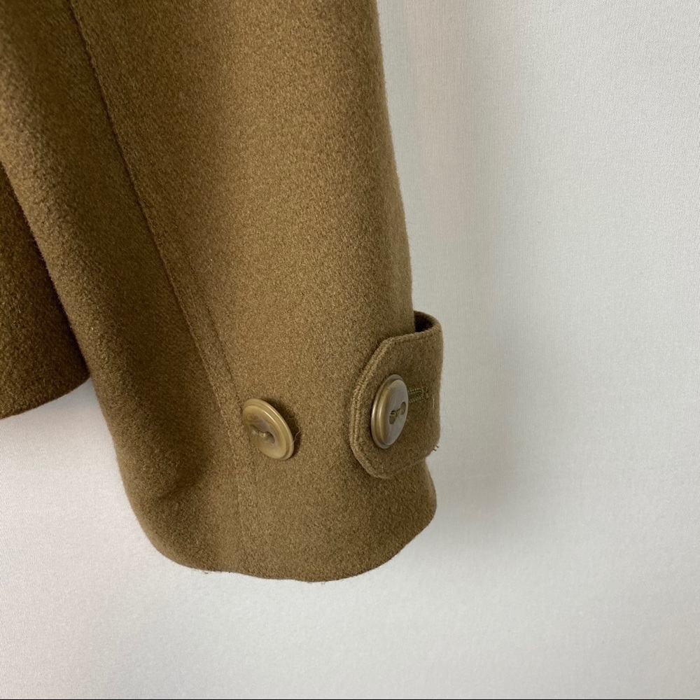 Isda & Co Wool Collared Button Up Military Jacket - image 7